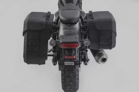 SW-Motech Legend Gear LH1/LH2 Side Bag System — Honda Rebel (BC.HTA.01.682.20000)