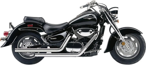Cobra Dragster 2-into-2 Straight-Cut Exhaust System Chrome (3620T)