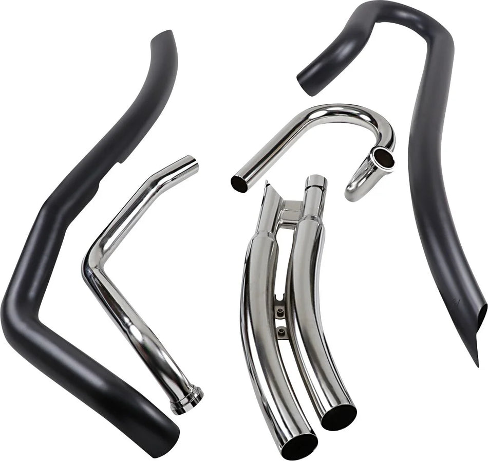 Cobra Swept Exhaust Black