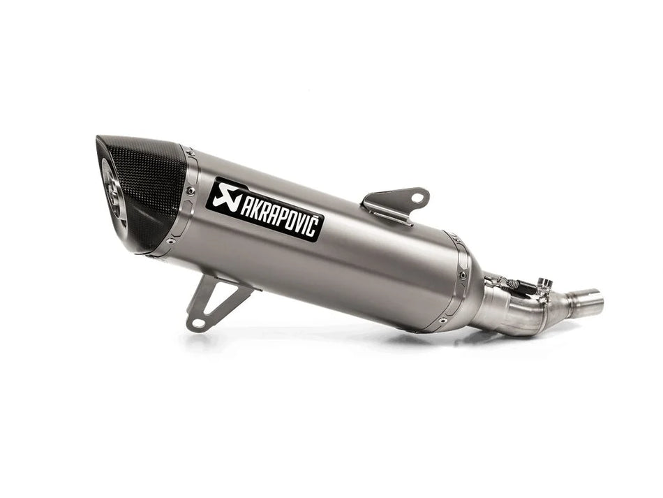 Akrapovic Slip-on Line Muffler Stainless Steel Carbon End Cap Yamaha Tricity