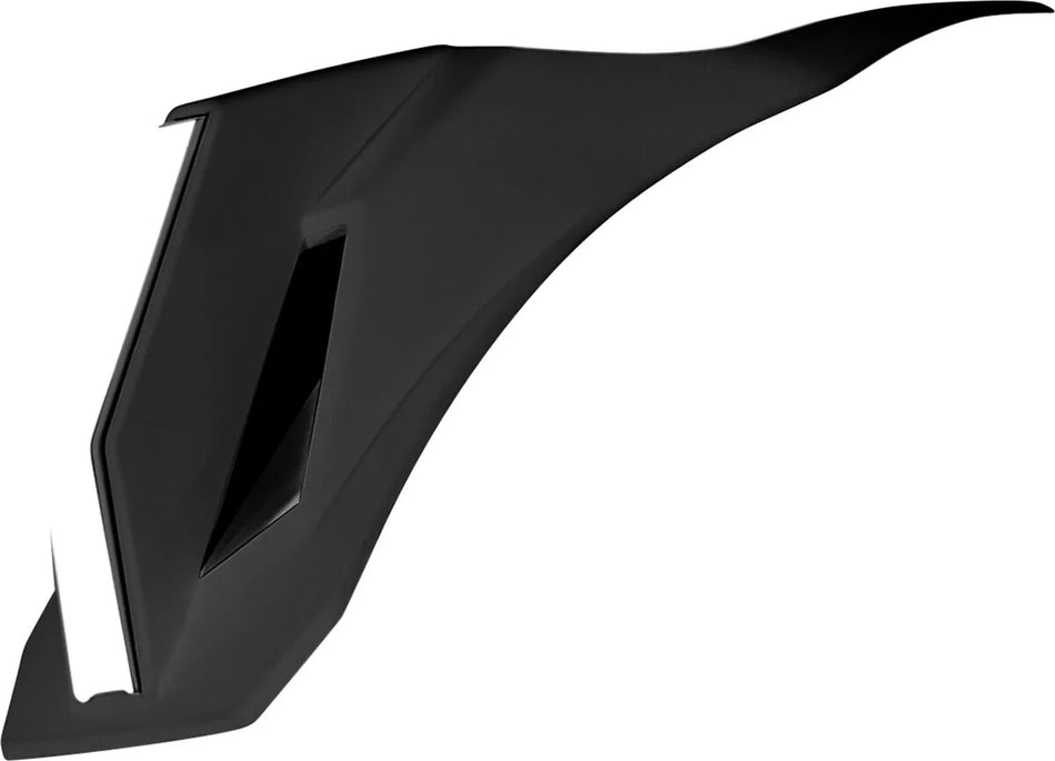 ICON Airform Black/Silver Speedfin Rear Spoiler