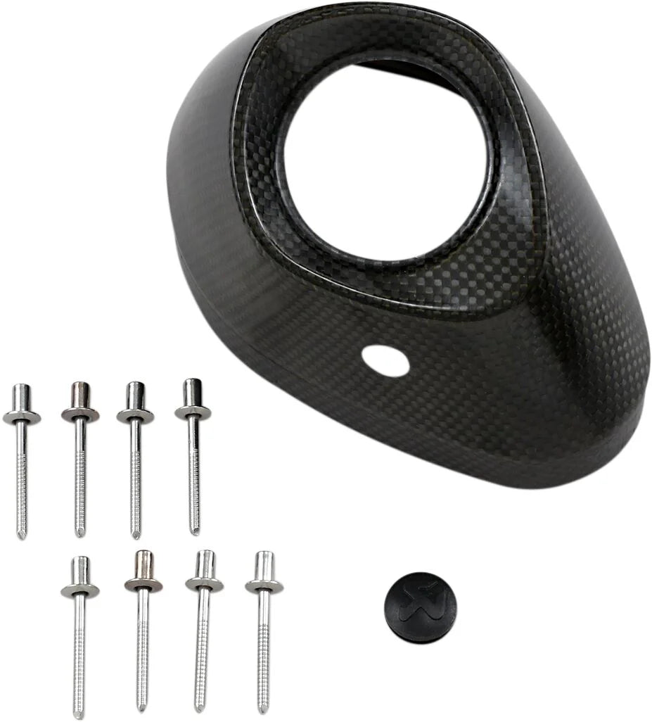 Akrapovic Replacement End Cap Carbon Universal (V-EC78)