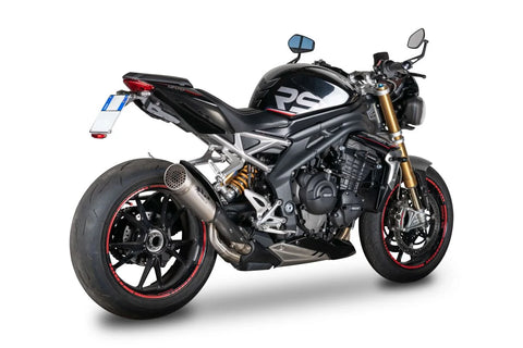Spark Grid-O Slip-on Double Muffler Titanium ECE (GTR0105TOM)