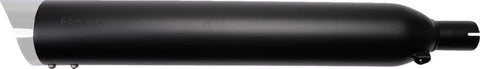 Cobra 4" Scalloped Slip-on Mufflers Black