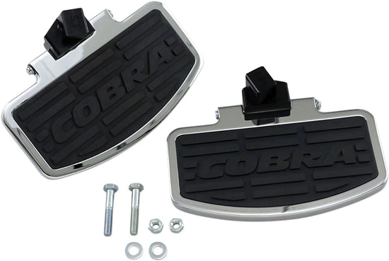 Cobra Classic Rear Floorboard Kit Chrome (06-3650)