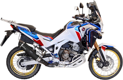 LeoVince LV One EVO Black Edition Slip-One Muffler Ece Honda Africa Twin
