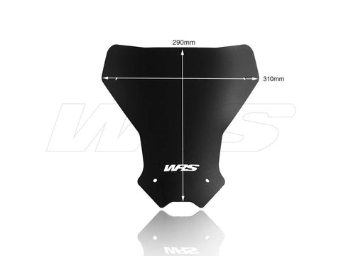 WRS Sport Windscreen Matt Black (HO031NO)