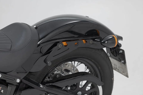 SW-Motech Slh Side Carrier Left Harley-Davidson Street Bob/Slim/Standard for LH1
