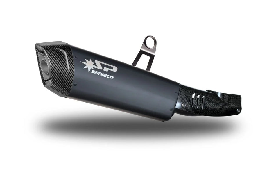 Spark Fighter EVO Slip-on Muffler Titanium Black ECE (GBM0607BOM)