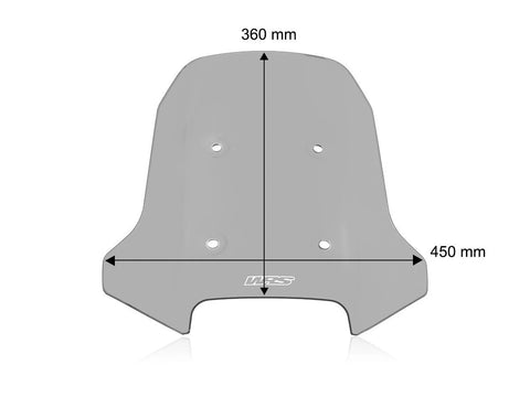 WRS Touring Windscreen Smoked (CF005F)