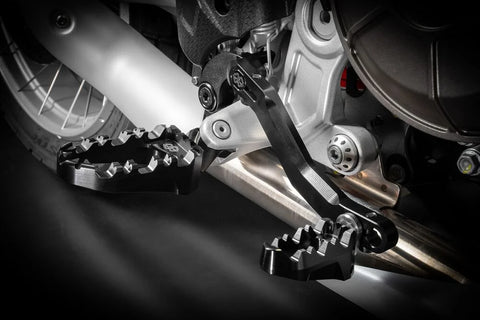Gilles Tooling Pro-X Enduro Motorcycle Rider Footpegs Black