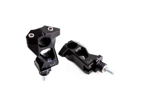 Gilles Tooling 2DGT Adjustable Handlebar Risers Black (2DGT-04-07-B)
