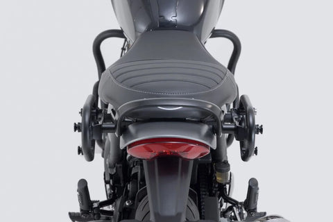 SW-Motech Legend Gear LC1 & LC 2 Side Bag System Black Edition — Triumph Scrambler X / Speed