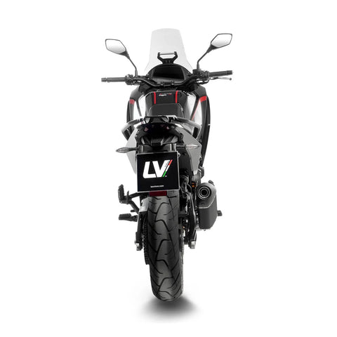 LeoVince LV-14 Black Edition Slip-on Muffler Ece Moto Morini X Cape