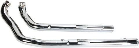 Cobra Dragster 2-into-2 Straight-Cut Exhaust System Chrome (2615T)
