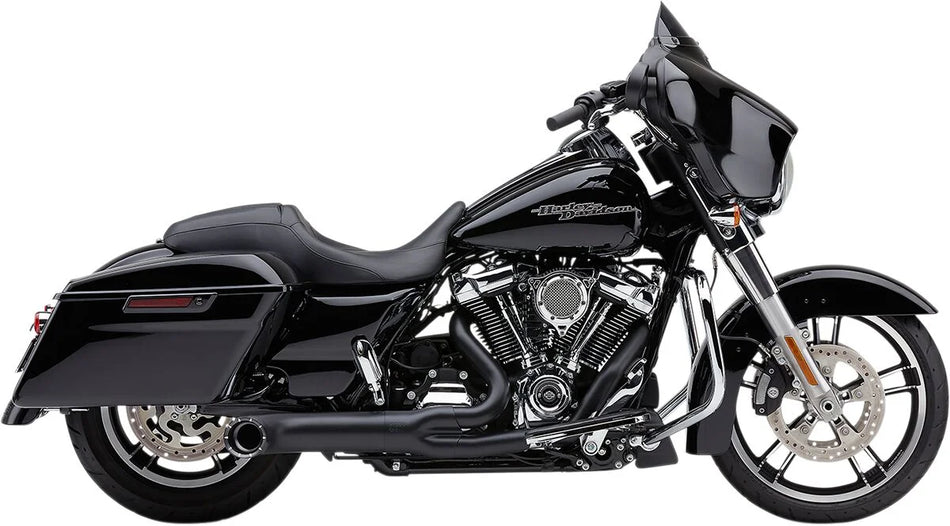 Cobra 2-into-1 Exhaust Black with Tip (6271B-1)