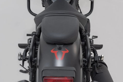 SW-Motech Legend Gear LC2 Side Bag System Brown Edition — Honda Rebel