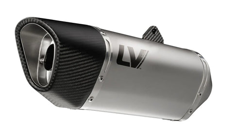 LeoVince LV-14R Stainless Steel Slip-on Muffler Ece Kawasaki (15602)