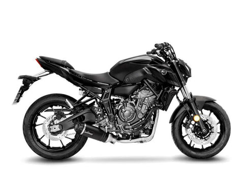 LeoVince LV One EVO Black Edition Stainless Steel Exhaust System with CAT Yamaha (14360EBK)
