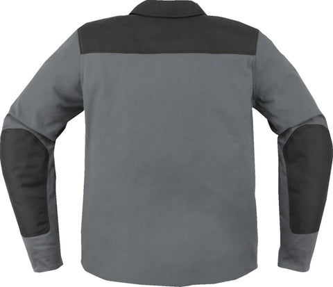ICON Upstate Canvas CE Textile Jacket Grey