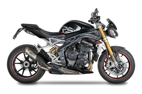 Spark Grid-O Slip-on Double Muffler Titanium ECE (GTR0105TOM)