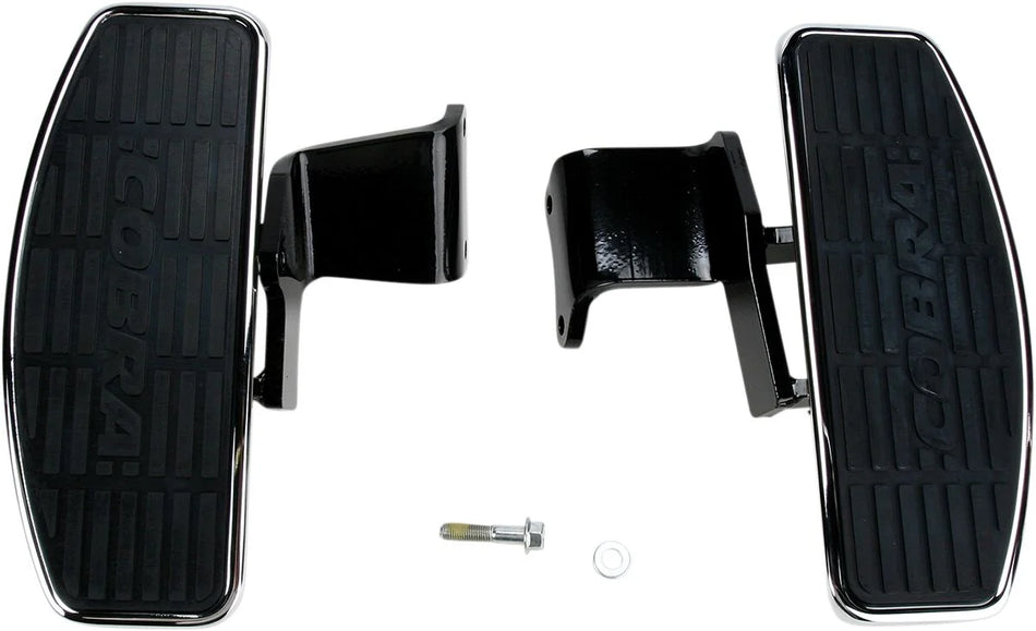 Cobra Front Classic Floorboard Kit Chrome (06-1618)