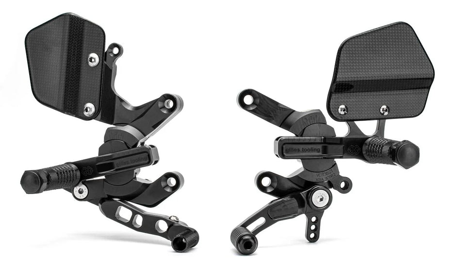 Gilles Tooling VCR38GT Adjustable Rearset Black (VCR-H01)