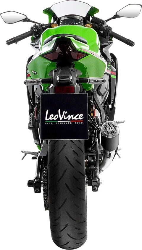 LeoVince Muffler LV-Corsa S Black Kawasaki ZX-4R RR