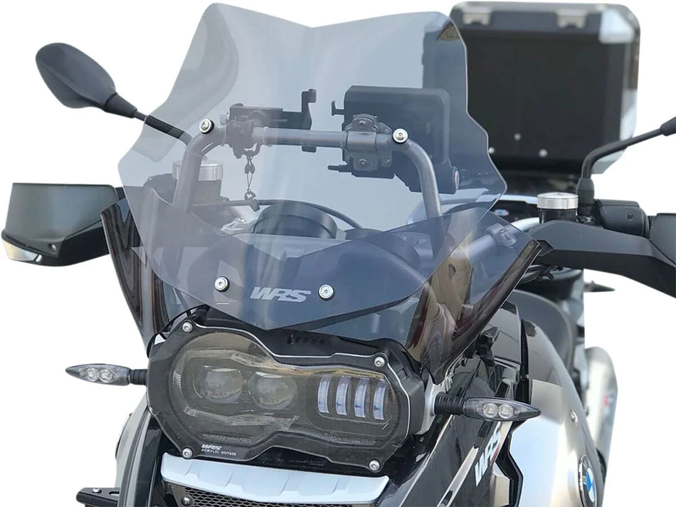 WRS Rally EVO Windscreen Smoked with LED