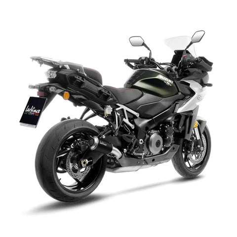 LeoVince LV-10 Black Edition Slip-on Muffler SS Ece Suzuki
