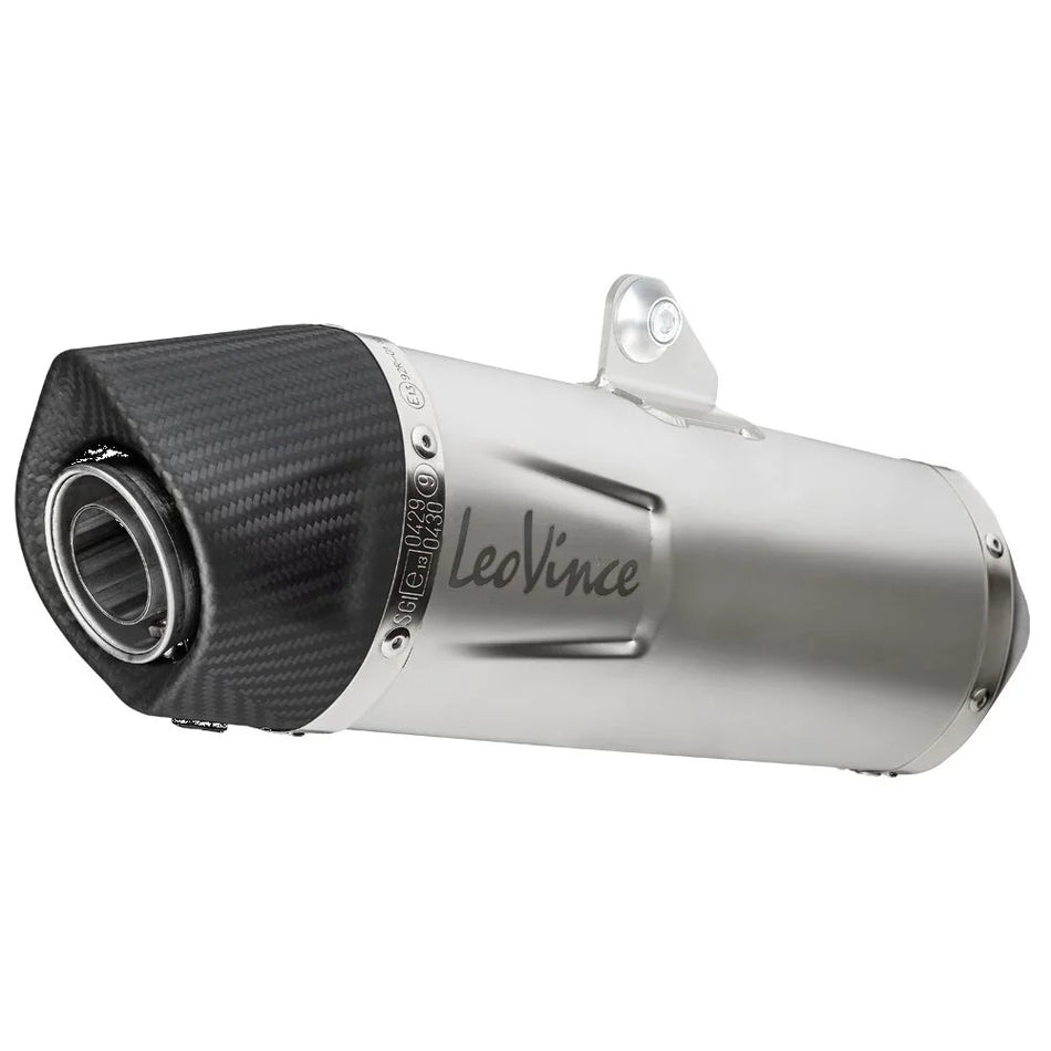 LeoVince LV One EVO Stainless Steel Slip-on Muffler Ece/EU Vespa (14316EK)