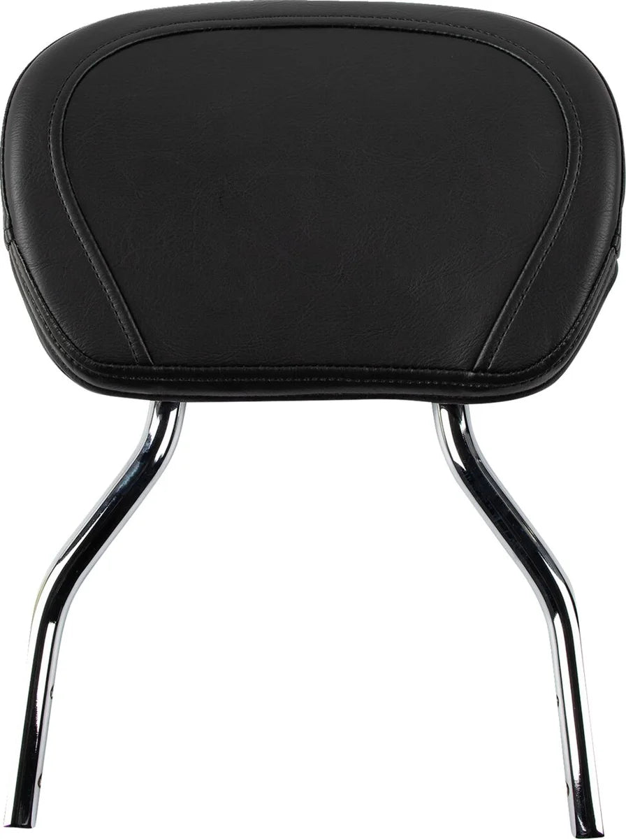Cobra Short Round Sissy Bar Chrome with Pad (02-8825)