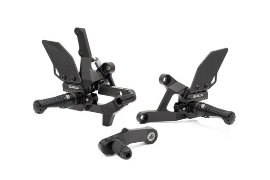 Gilles Tooling VCR38GT2 Adjustable Rearset Black
