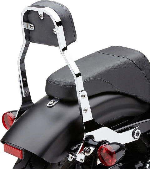 Cobra Detachable Mini Backrest Kit Chrome (602-2024)