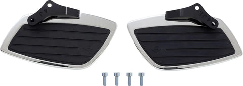 Cobra Rear Swept Floorboard Kit Chrome