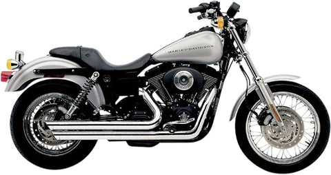 Cobra Speedster Slash Down Exhaust Chrome with PowerPort (6858)