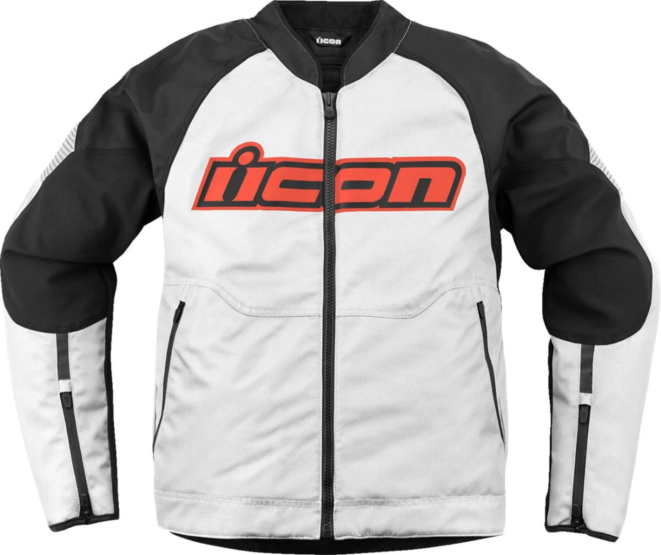 ICON Overlord 3 Textile Jacket Black/White