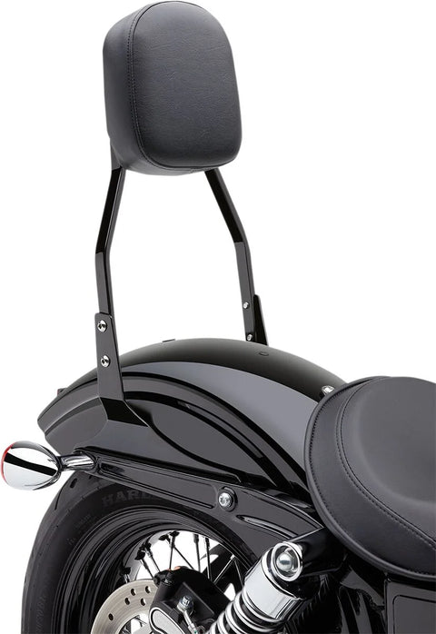 Cobra 17" Standard Square Sissy Bar Black (602-1151B)