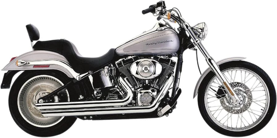 Cobra Speedster Slash Down Exhaust Chrome