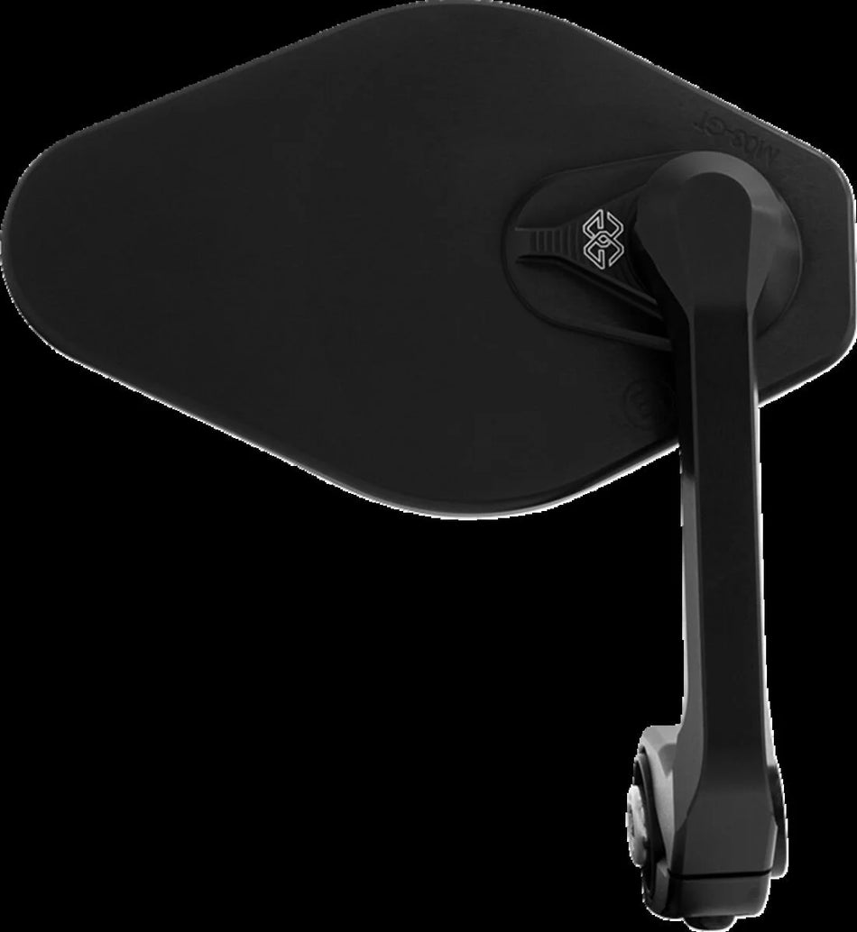 Gilles Tooling STRATOS Motorcycle Bar End Mirror Matt Black (M03-02-BD)