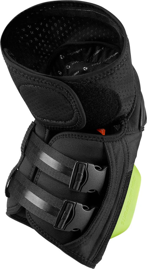 ICON Cloverleaf 2 Knee Pads Black/Hi-Vis Yellow