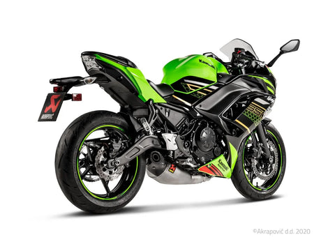 Akrapovic Racing Line Complete Exhaust System SS/TI/CF Kawasaki (S-K6R12-HEGEHT)