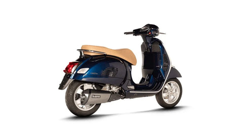 Akrapovic Slip-on Line Muffler Stainless Steel Carbon End Cap Vespa (S-VE3SO11-ZDFSS)