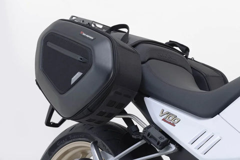 SW-Motech PRO Blaze Saddlebag Set — Moto Guzzi