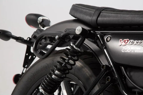SW-Motech Side Carrier SLC Left Black Moto Guzzi V9 Roamer/Bobber