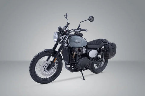 SW-Motech Legend Gear LC2 Side Bag System Brown Edition (Left) — Triumph