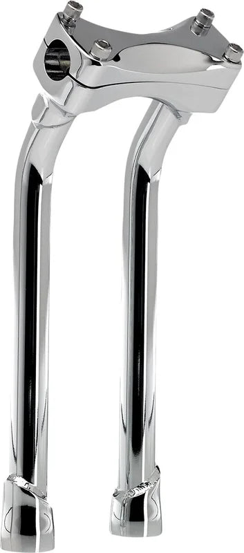 Biltwell Chrome 12" Oversized Murdock Pullback Risers