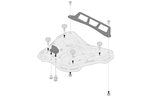 SW-Motech Adapter Kit for Adventure-Rack — Universal