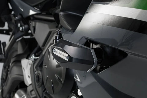SW-Motech Frame Slider Set Black Kawasaki Ninja 650