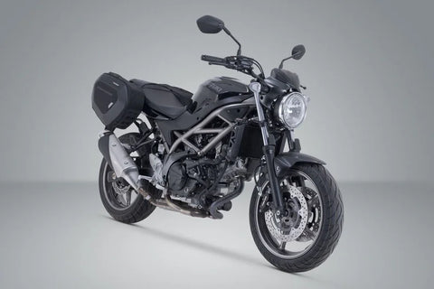 SW-Motech PRO Blaze H Saddlebag Set with Edge Protection — Suzuki Sv 650 / Cafe Racer